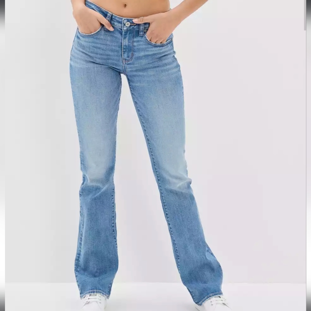 American Eagle next level stretch kickboot jeans